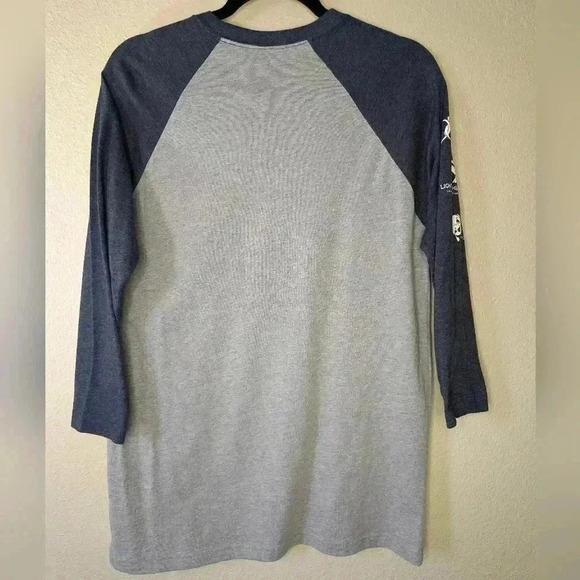 Colorado Run 5k/10k grey/navy baseball style shirt Size Medium - Picture 5 of 6